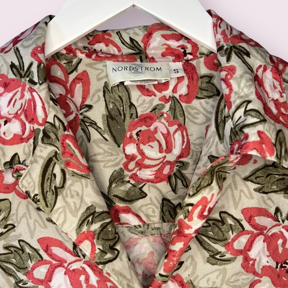 Vintage Nordstrom Floral Top - Picture 4 of 5